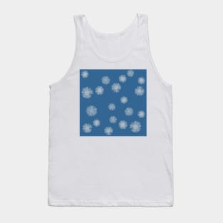 Sun Print flower pattern Tank Top